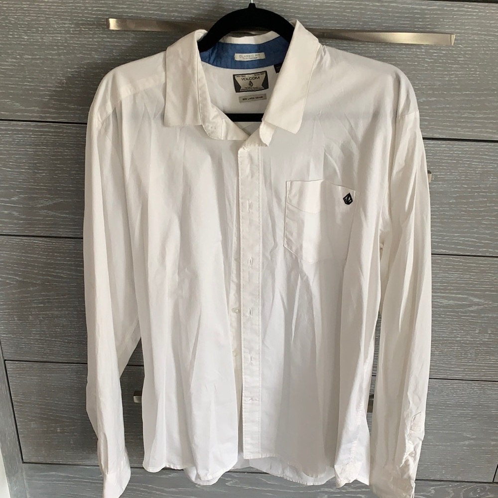 Volcom Class Fit Button Down Shirt - image 1